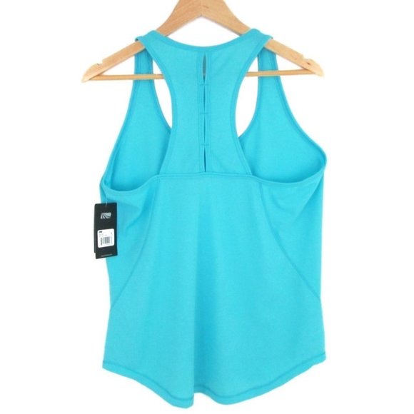 Marika Tek Mesh Cutout Racerback Active Tank Top - Picture 2 of 16